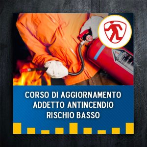 Corso di formazione per addetto antincendio rischio basso