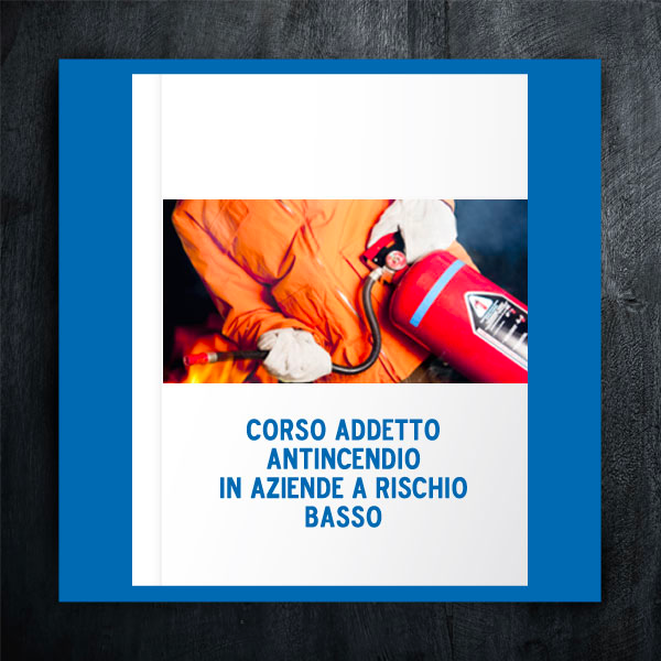 ATTESTATO addetto antincendio in aziende a rischio basso